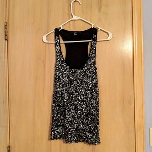 Silver Sequin Forever 21 Tank! M